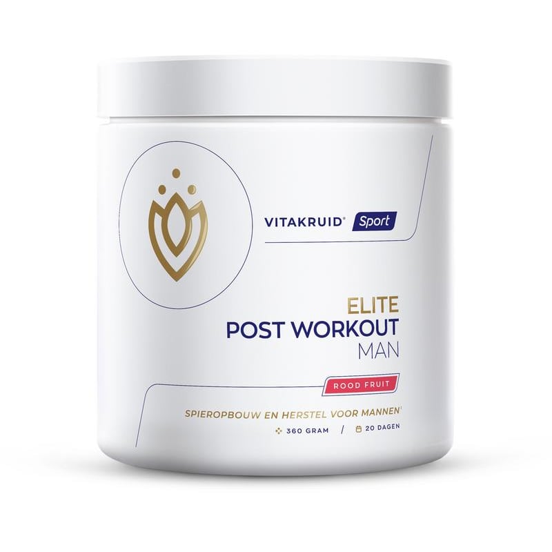 Vitakruid Elite Post Workout Man BCAA 4:1:1 & Elektrolyten afbeelding