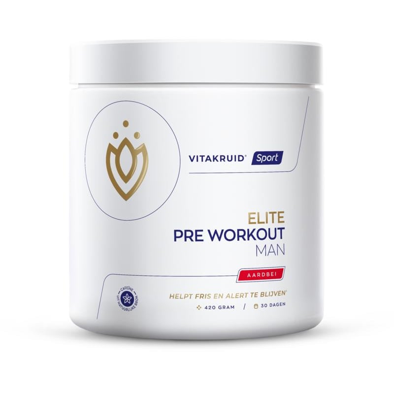 Vitakruid Elite Pre Workout Man afbeelding