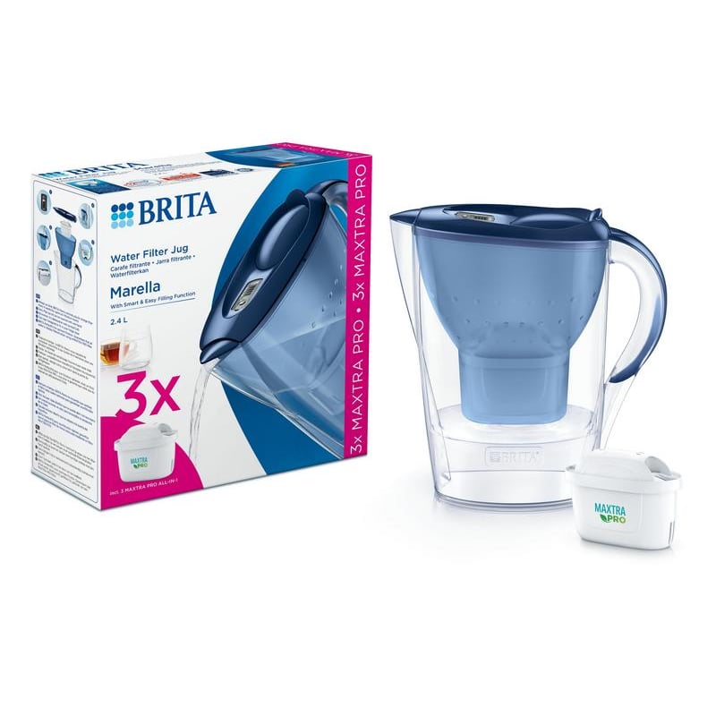 Brita Marella Cool Blue + 3 Maxtra Pro all-in-1 afbeelding