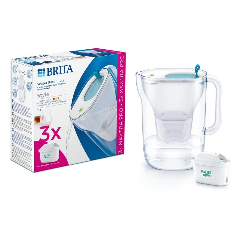 Brita Style Cool Blue + 3 Maxtra Pro all-in-1 afbeelding