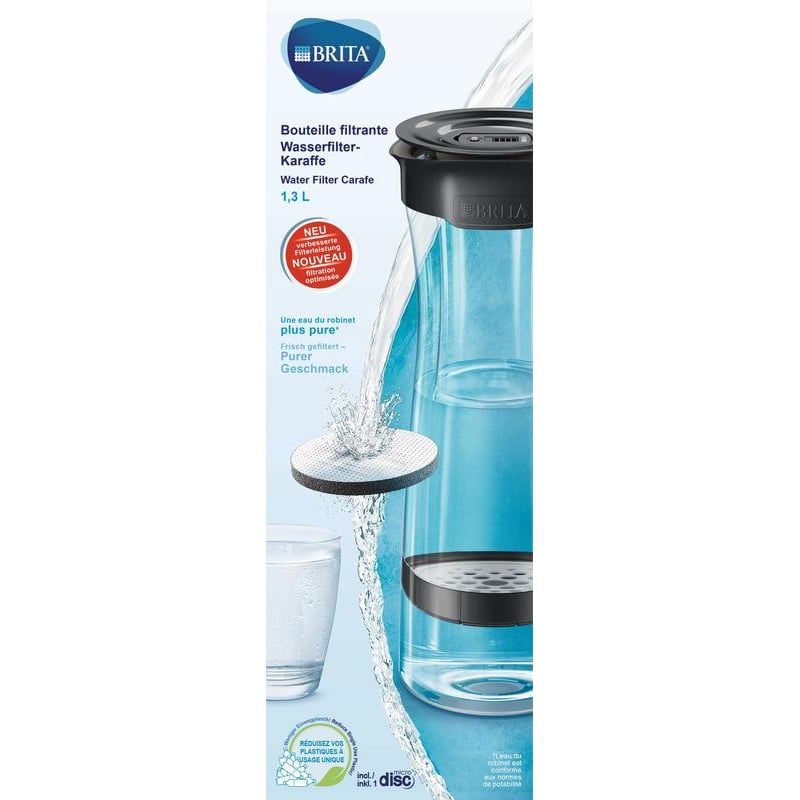 Brita Waterfilterkaraf Fresh Black afbeelding