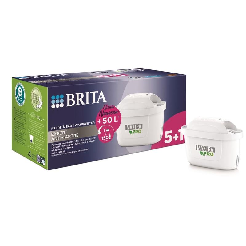 Brita Waterfilterpatroon Maxtra Pro Kalk Expert 5+1 afbeelding