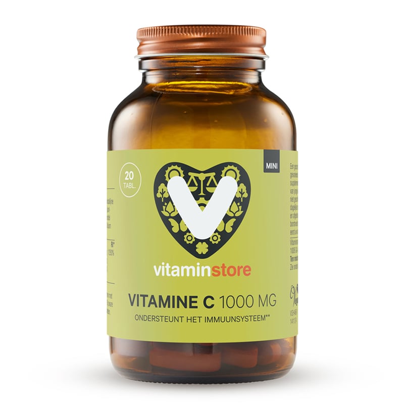 Vitaminstore Vitamine C mini verpakking afbeelding