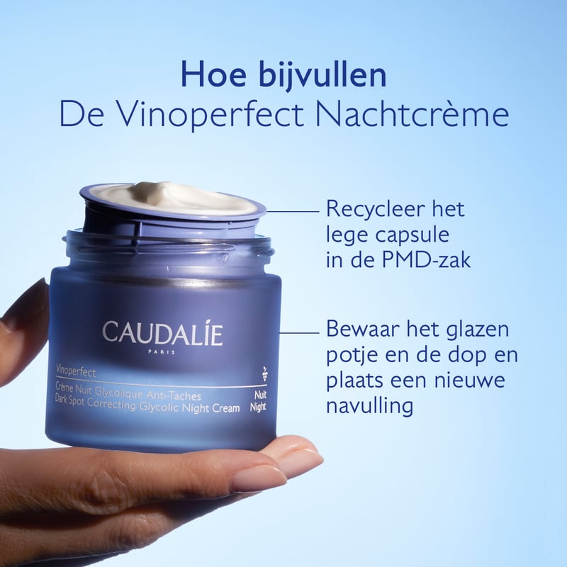 Caudalie Vinoperfect Nachtcrème tegen Pigmentvlekken Caudalie Vinoperfect Nachtcrème tegen Pigmentvlekken afbeelding