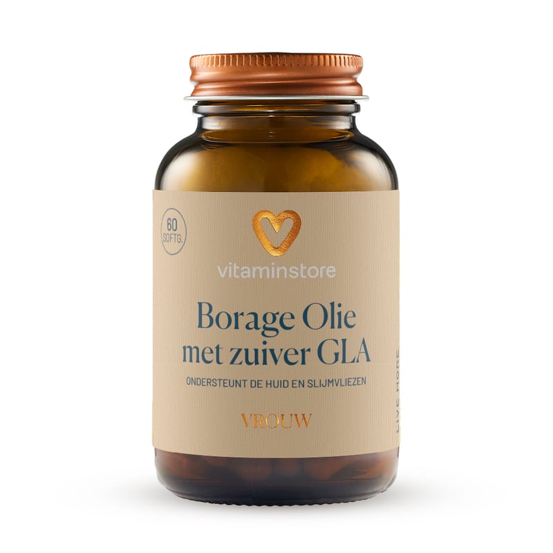 Vitaminstore Borage Olie met Zuiver GLA afbeelding
