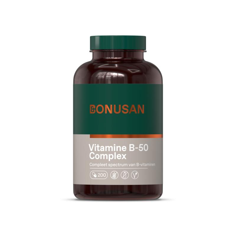 Bonusan Vitamine B50 complex Bonusan Vitamine B50 complex afbeelding