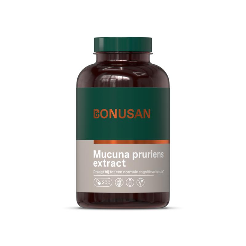 Bonusan Mucuna Pruriens extract Bonusan Mucuna Pruriens extract afbeelding