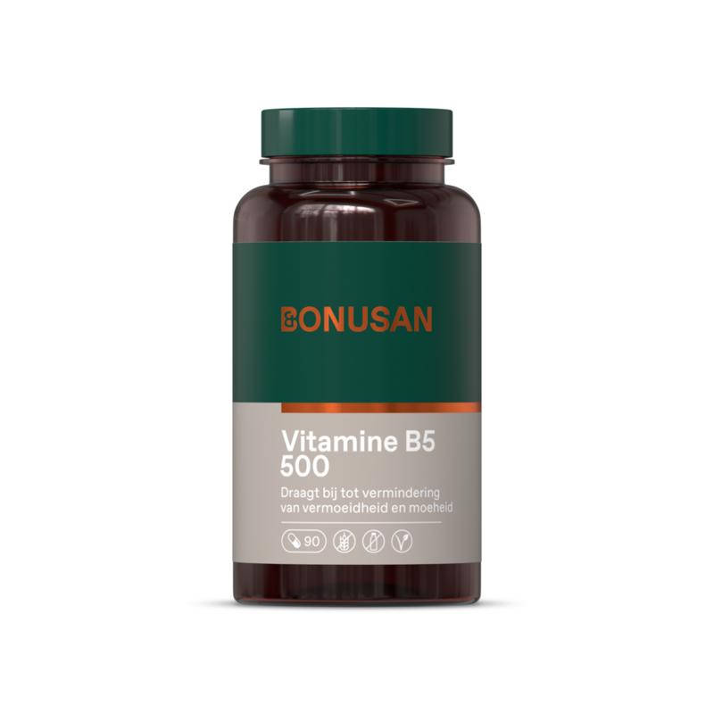Bonusan Vitamin B5 pantothenic acid 500 mg image