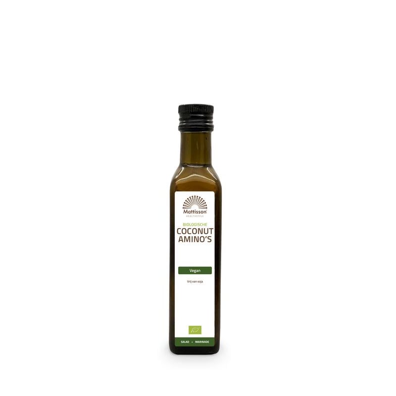Mattisson Healthstyle Biologische Coconut Amino's Mattisson Healthstyle Biologische Coconut Amino's afbeelding