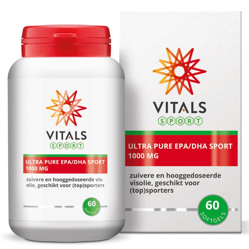 Vitals EPA / DHA Ultra Pure Sport Vitals EPA / DHA Ultra Pure Sport afbeelding