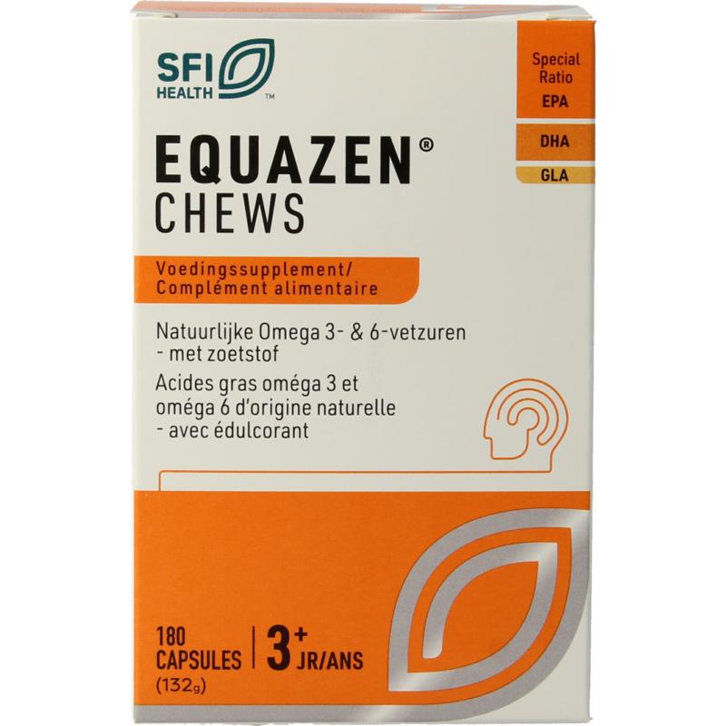 Equazen Equazen Chews Omega 3 & 6 Fatty Acids Equazen Equazen Chews Omega 3 & 6 Fatty Acids image