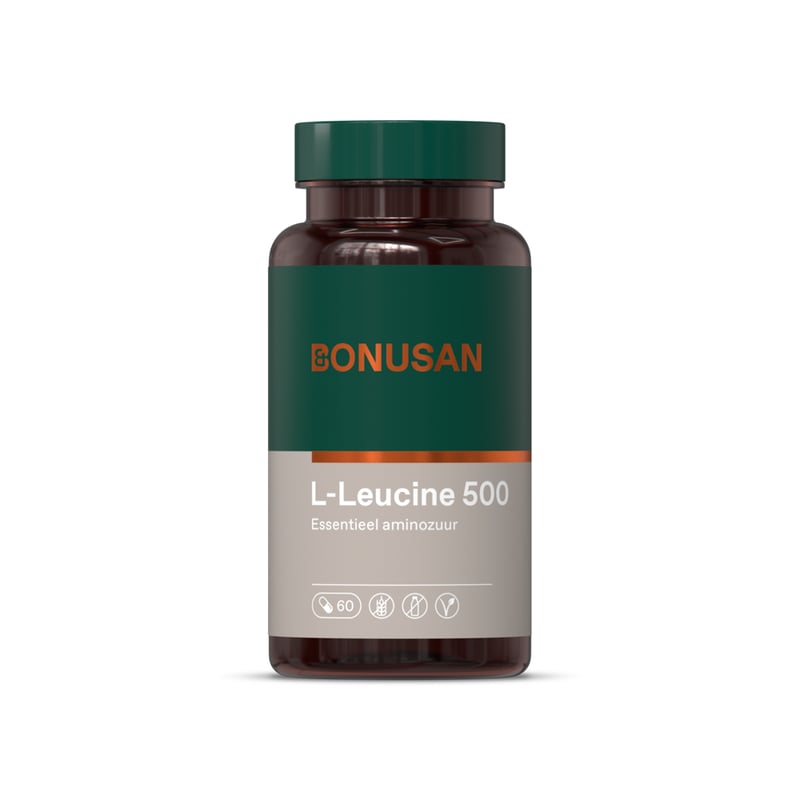 Bonusan L-leucine 500 mg afbeelding