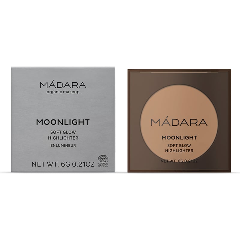 MADARA Moonlight Soft Glow Mineral Highlighter #1 Stardust MADARA Moonlight Soft Glow Mineral Highlighter #1 Stardust afbeelding