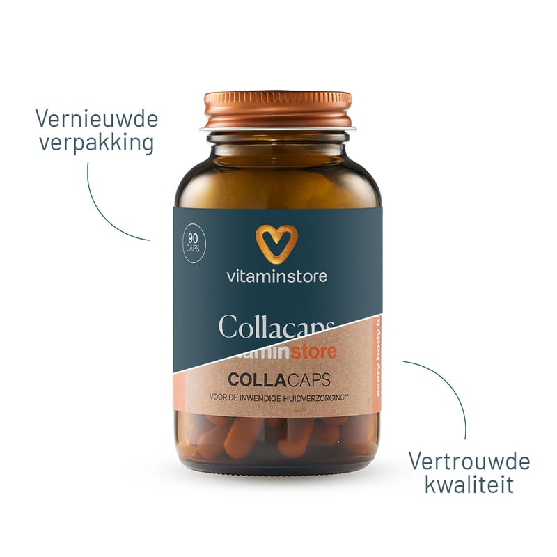 Vitaminstore CollaCaps (Collageen) Vitaminstore CollaCaps (Collageen) afbeelding