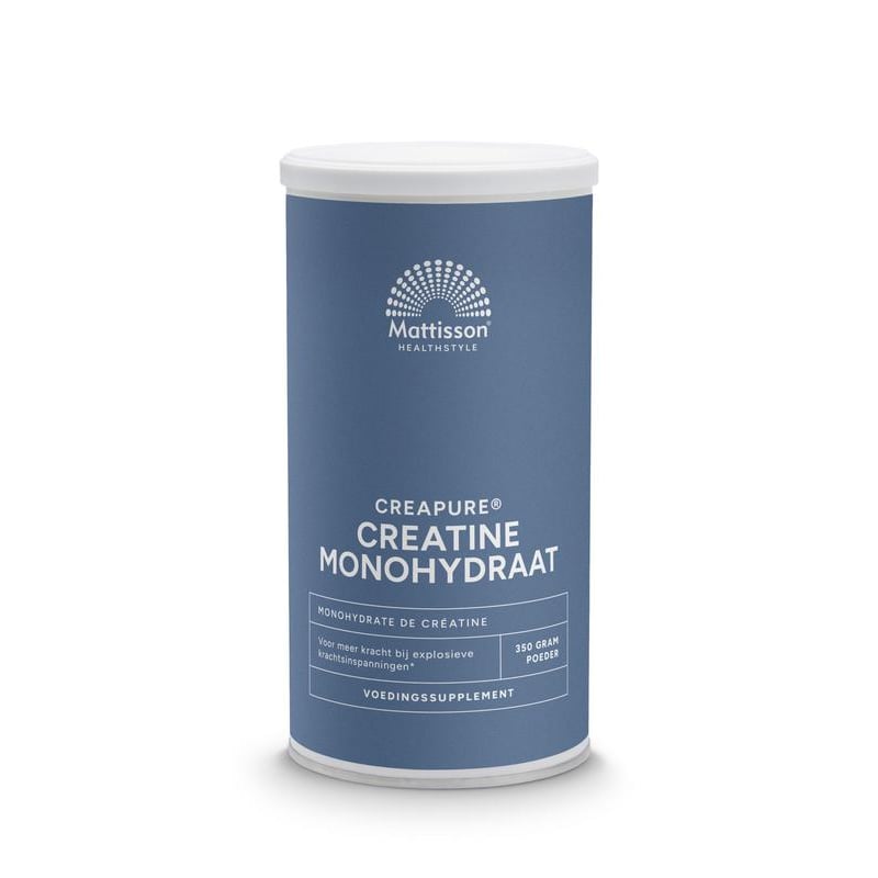 Mattisson Healthstyle Creatine Monohydraat poeder Creapure Mattisson Healthstyle Creatine Monohydraat poeder Creapure afbeelding