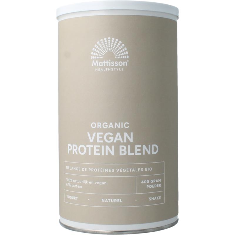 Mattisson Healthstyle Organic Vegan Protein Blend Mattisson Healthstyle Organic Vegan Protein Blend afbeelding