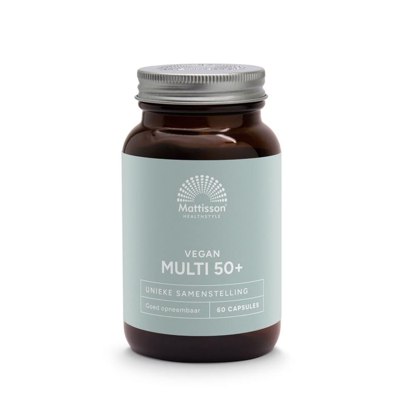 Mattisson Healthstyle Vegan Multi 50+ Mattisson Healthstyle Vegan Multi 50+ afbeelding