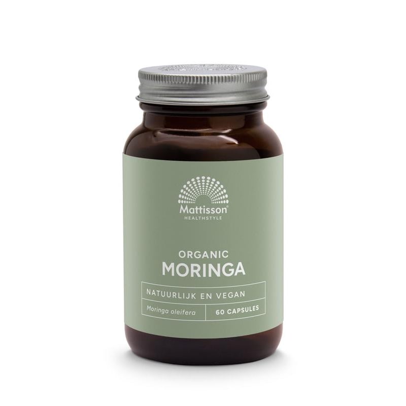 Mattisson Healthstyle Organic Moringa 400 mg Mattisson Healthstyle Organic Moringa 400 mg afbeelding