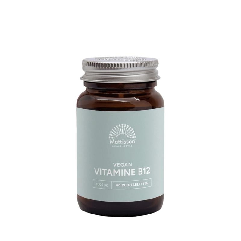 Mattisson Healthstyle Vitamine B12 1000 mcg Mattisson Healthstyle Vitamine B12 1000 mcg afbeelding