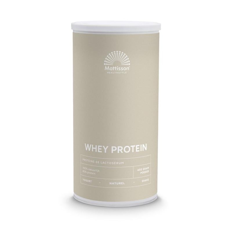 Mattisson Healthstyle Sport Wei Proteine Concentraat Naturel Mattisson Healthstyle Sport Wei Proteine Concentraat Naturel afbeelding