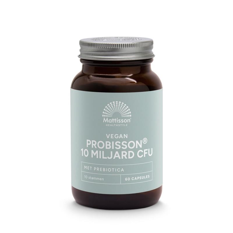 Mattisson Healthstyle Probisson 10 miljard CFU met prebiotica Mattisson Healthstyle Probisson 10 miljard CFU met prebiotica afbeelding