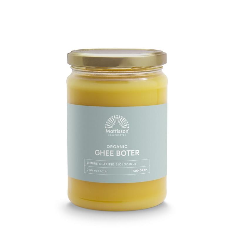 Mattisson Healthstyle Ghee Geklaarde Boter bio afbeelding