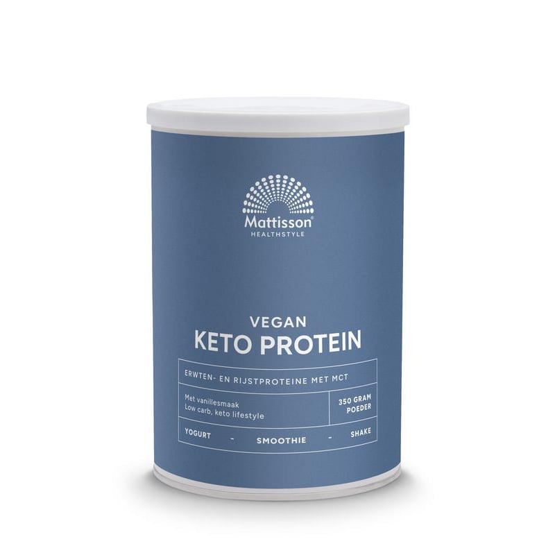 Mattisson Healthstyle Vegan Keto protein shake - pea, rice & MCT afbeelding