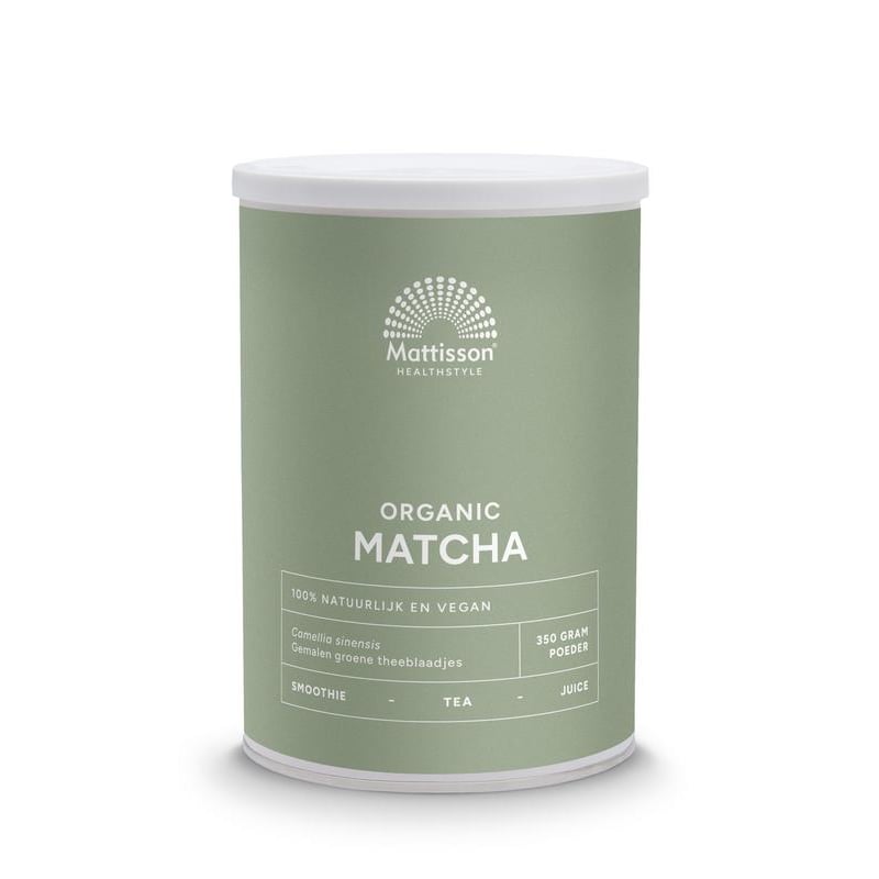 Mattisson Healthstyle Matcha Poeder Bio afbeelding