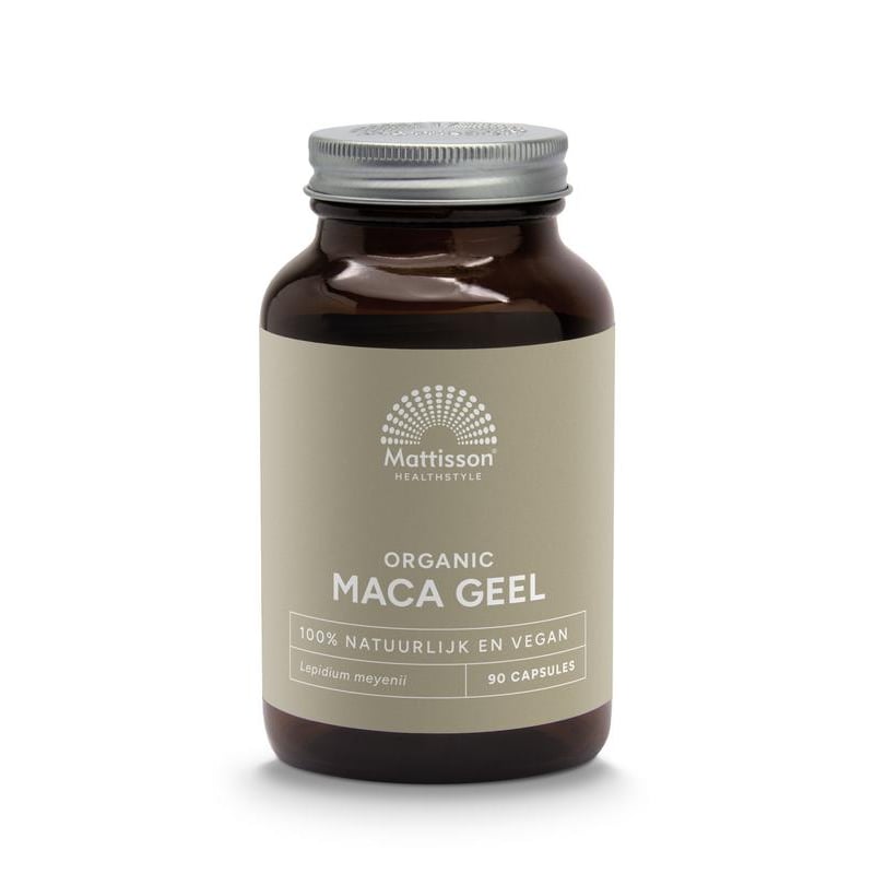 Mattisson Healthstyle Organic Maca Geel bio Mattisson Healthstyle Organic Maca Geel bio afbeelding