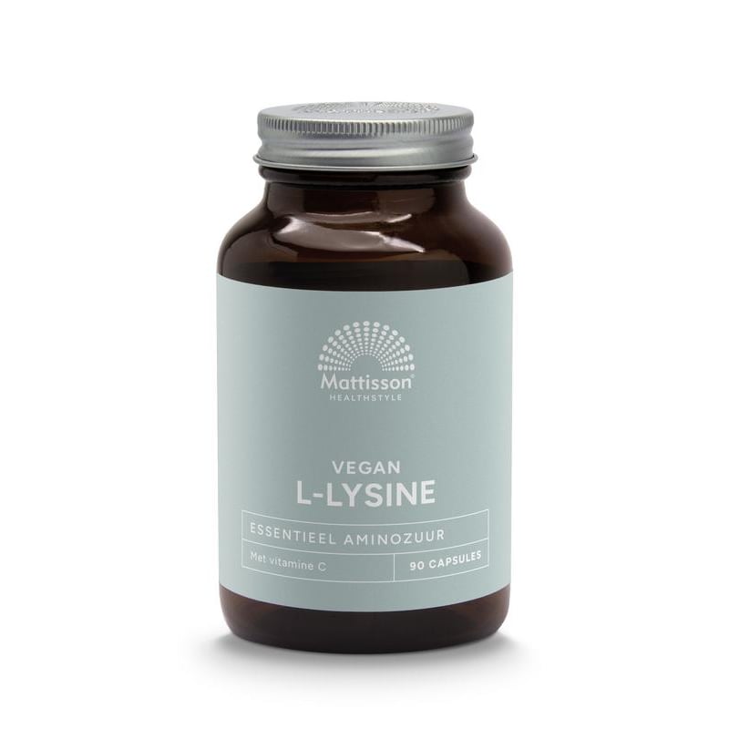 Mattisson Healthstyle L-Lysine+ met vitamine C Mattisson Healthstyle L-Lysine+ met vitamine C afbeelding