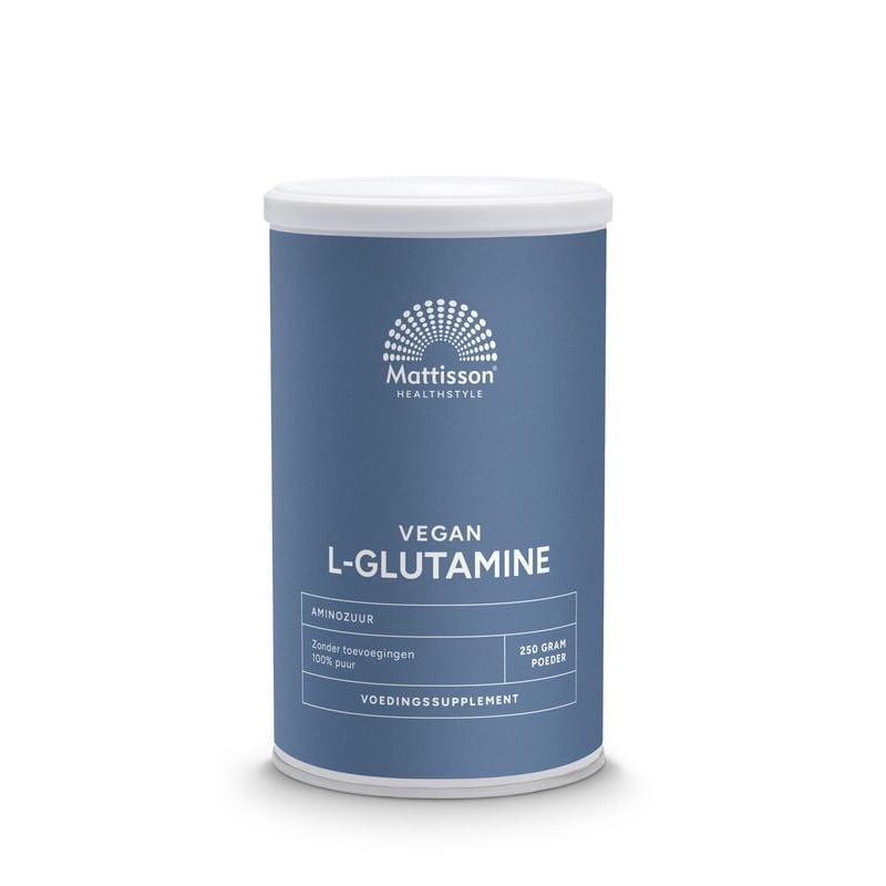 Mattisson Healthstyle L-Glutamine poeder Mattisson Healthstyle L-Glutamine poeder afbeelding