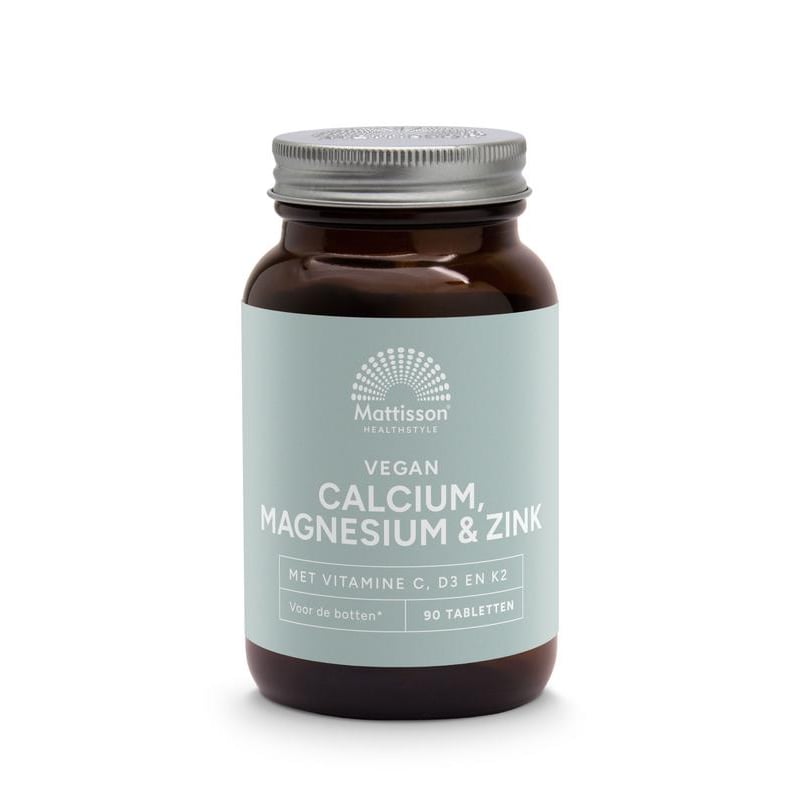 Mattisson Healthstyle Calcium Magnesium & Zink Mattisson Healthstyle Calcium Magnesium & Zink afbeelding
