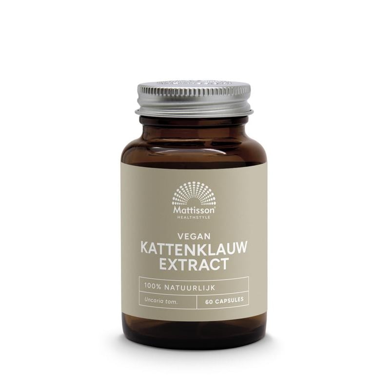 Mattisson Healthstyle Vegan Kattenklauw Extract 450mg afbeelding