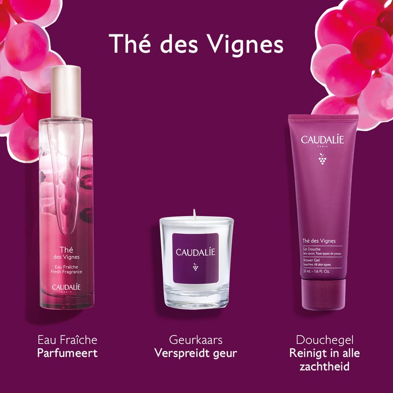 Caudalie Kerst set The Des Vignes afbeelding