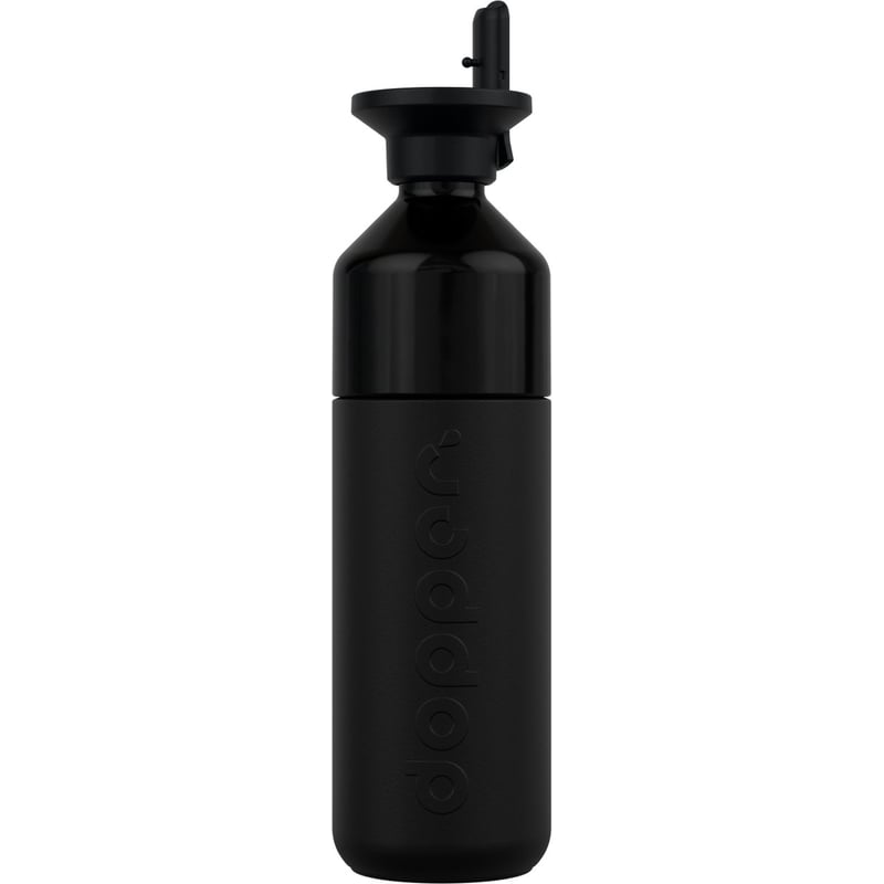 Dopper Dopper Insulated Flip Straw Blazing Black afbeelding