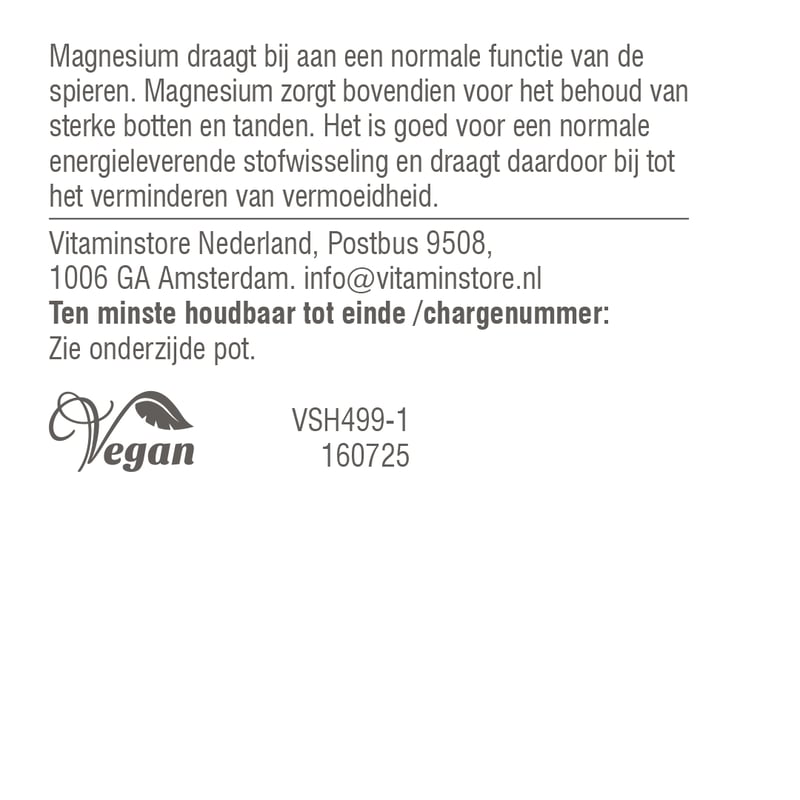 Vitaminstore Magnesium Citraat poeder afbeelding