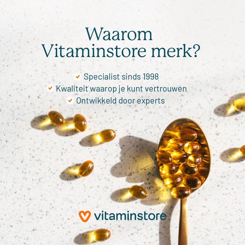 Vitaminstore Super D3 25 mcg vitamine D Vitaminstore Super D3 25 mcg vitamine D afbeelding