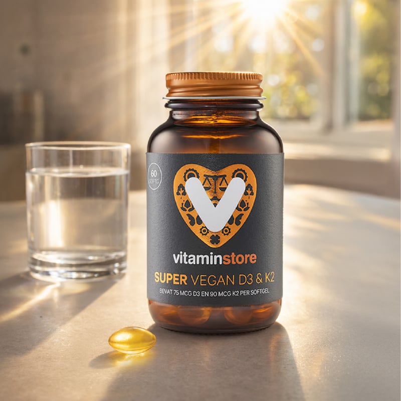 Vitaminstore Super vegan D3 & K2 afbeelding