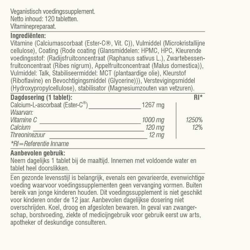 Vitaminstore Super Ester-C® 1000mg image