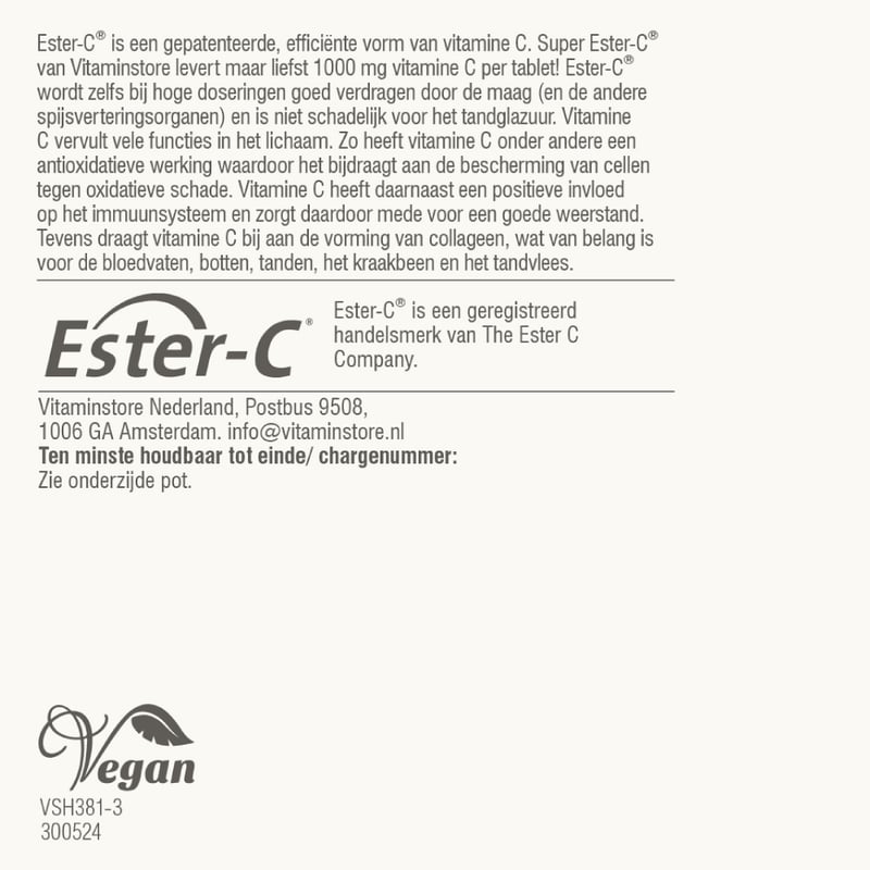Vitaminstore Super Ester-C® 1000mg image