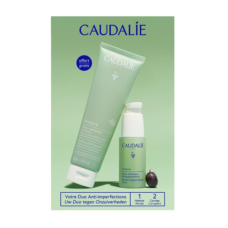 Caudalie Vinopure Set Serum & Reinigingsgel Caudalie Vinopure Set Serum & Reinigingsgel afbeelding
