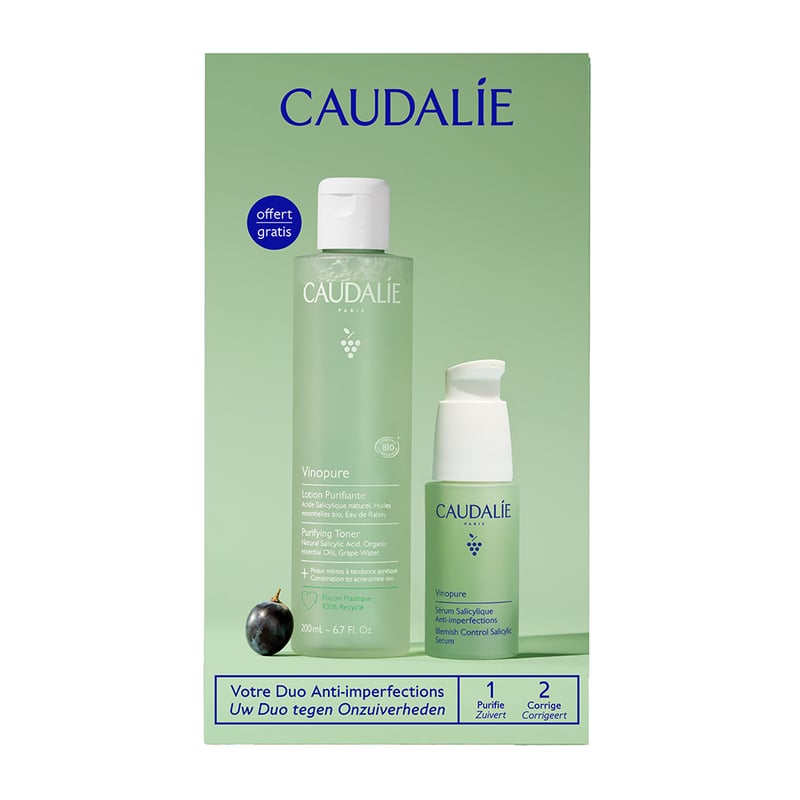 Caudalie Vinopure Set Serum & Zuiverende Lotion afbeelding