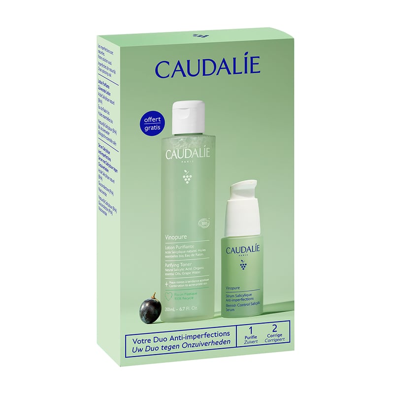 Caudalie Vinopure Set Serum & Zuiverende Lotion afbeelding