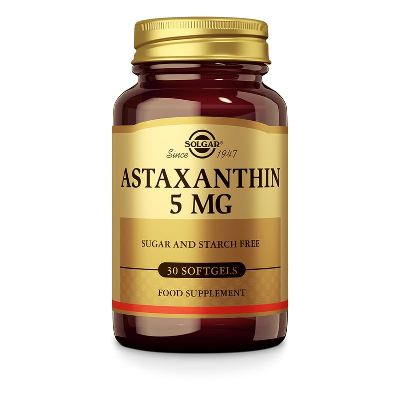 Solgar Vitamins Astaxanthin 5 mg afbeelding