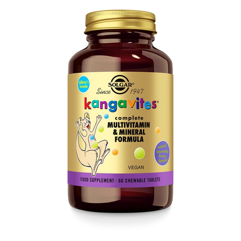 Solgar Vitamins Kangavites Bouncing Berry children's multivitamin Solgar Vitamins Kangavites Bouncing Berry children's multivitamin image