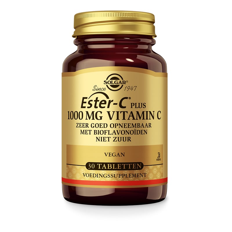 Solgar Vitamins Ester-C® Plus 1000 mg (zuurvrije vitamine C) Solgar Vitamins Ester-C® Plus 1000 mg (zuurvrije vitamine C) afbeelding