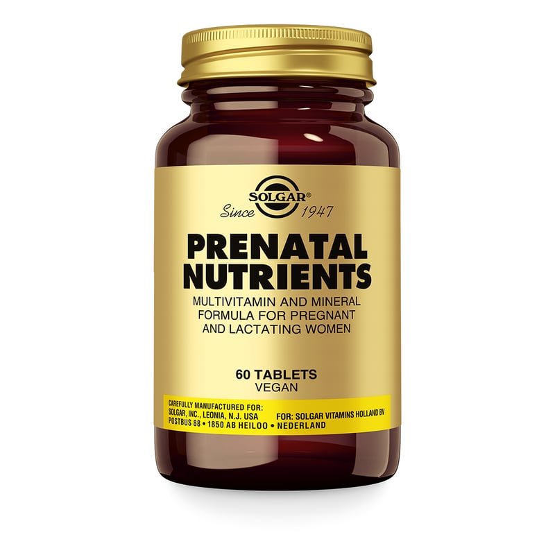 Solgar Vitamins Prenatal Nutrients zwangerschapsmulti afbeelding
