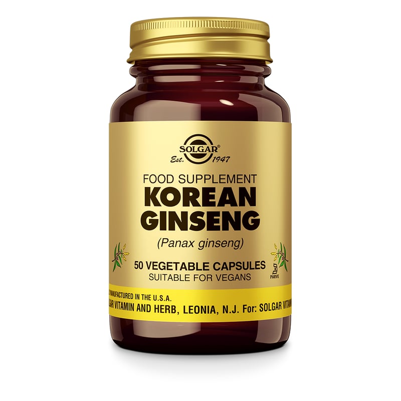 Solgar Vitamins Ginseng Korean (Panax ginseng quinquefolium) afbeelding