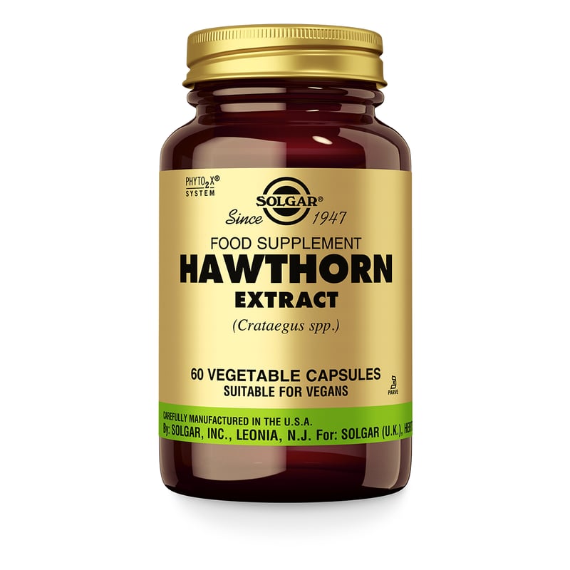 Solgar Vitamins Hawthorn Herb Extract (meidoorn) Solgar Vitamins Hawthorn Herb Extract (meidoorn) afbeelding