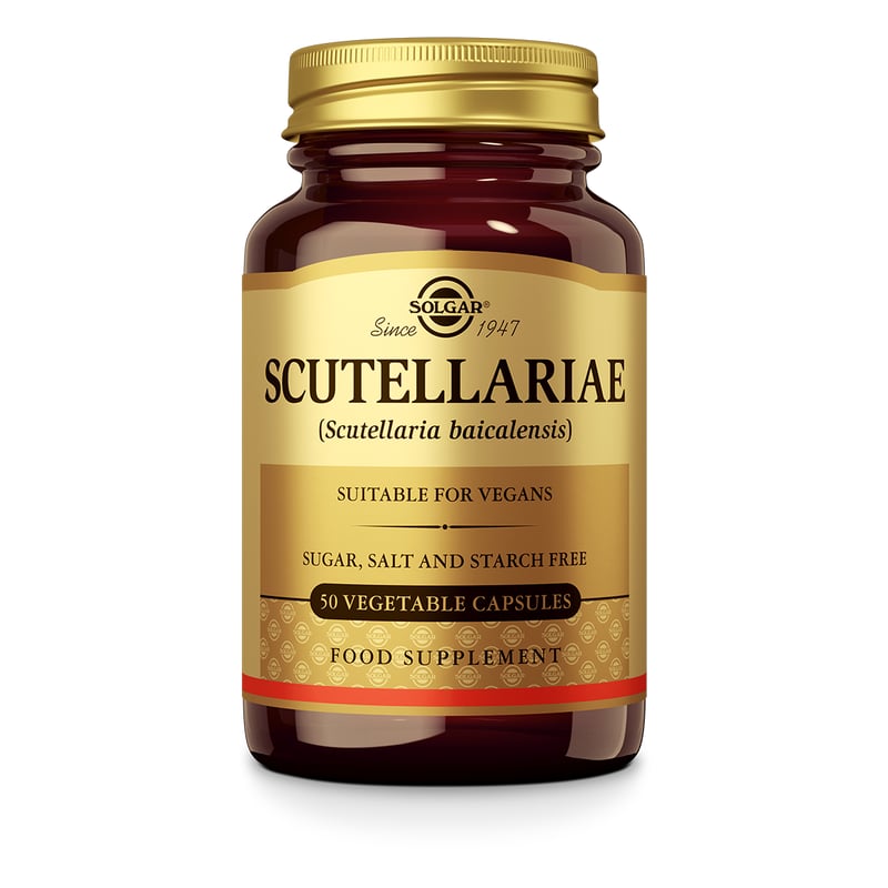 Solgar Vitamins Scutellariae Solgar Vitamins Scutellariae afbeelding